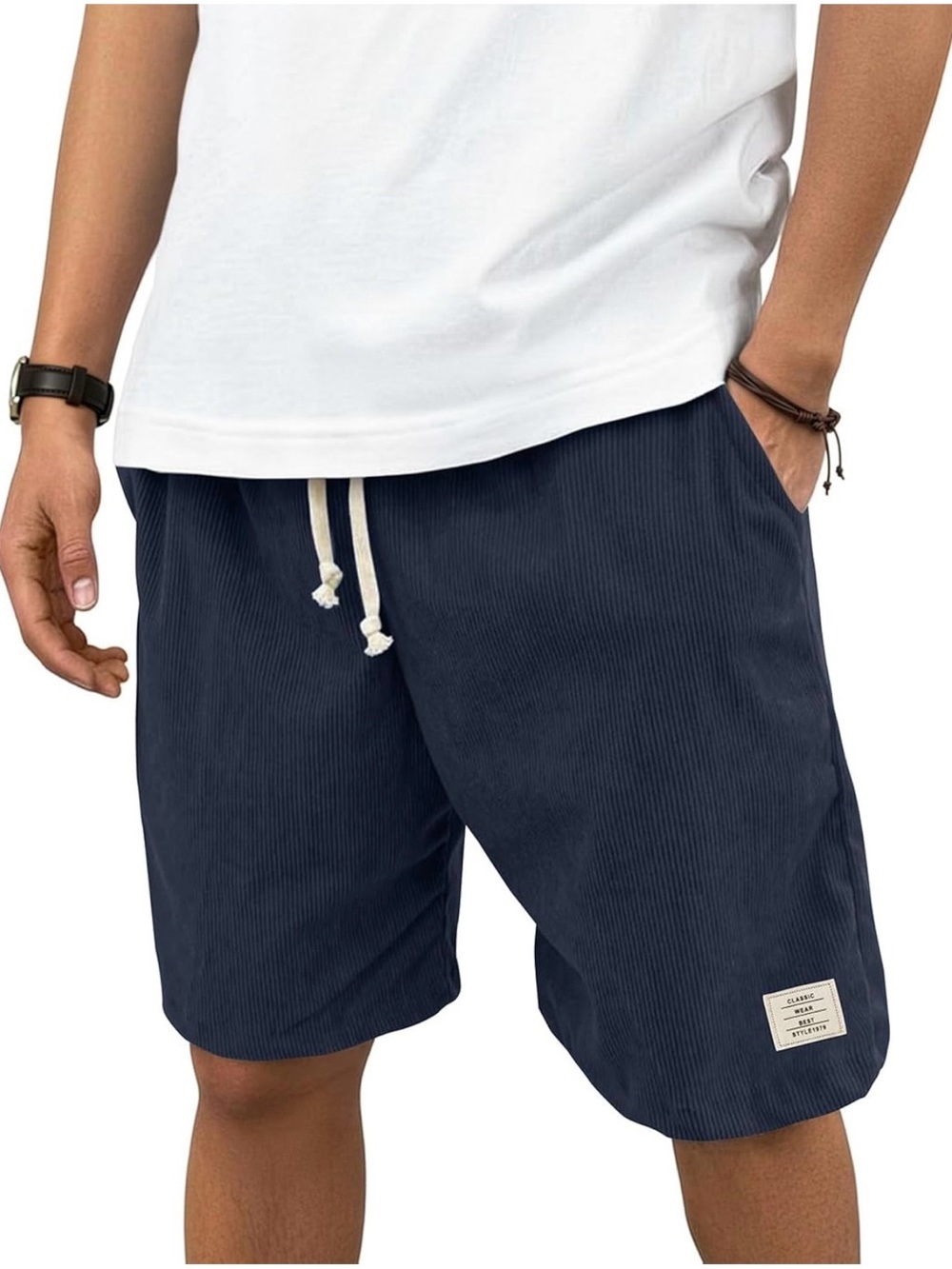 Classic Men's  Athletic Shorts with Drawstring